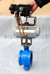 氣動(dòng)V型調(diào)節(jié)球閥能為工業(yè)干什么？