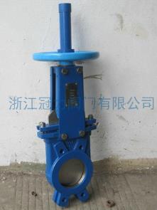 手動刀閘閥操作輕便靈活,很方便的哦！