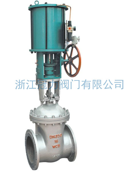 氣動閘閥是在怎樣保證密封面的密封性？